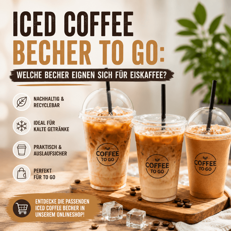 Iced Coffee Becher To Go: Welche Becher eignen sich für Eiskaffee?