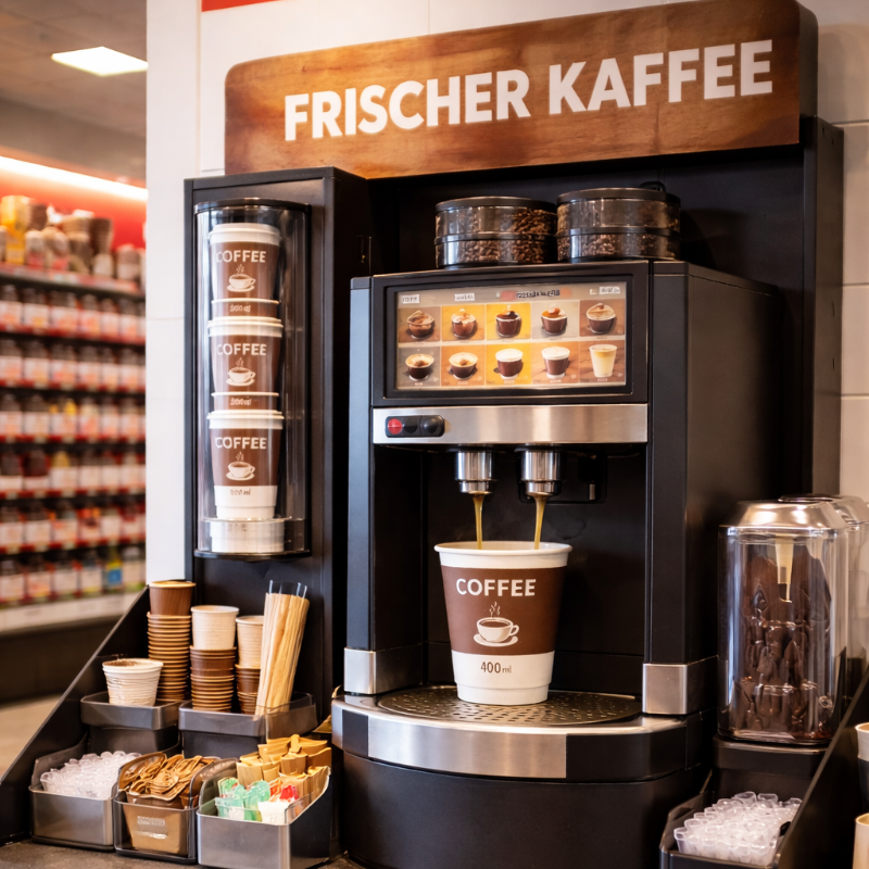 Automatenbecher: Die perfekte Lösung für Kaffeeautomaten & Heißgetränke