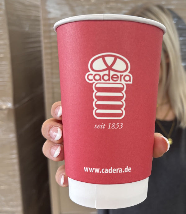 Individueller Druck Premium Pappbecher