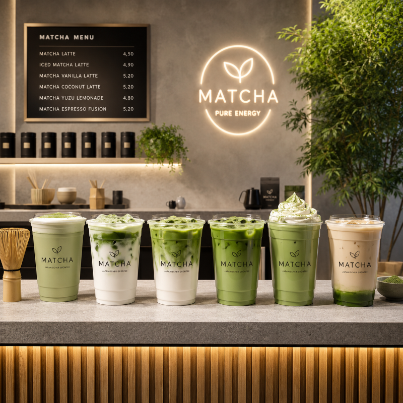 Matcha becher