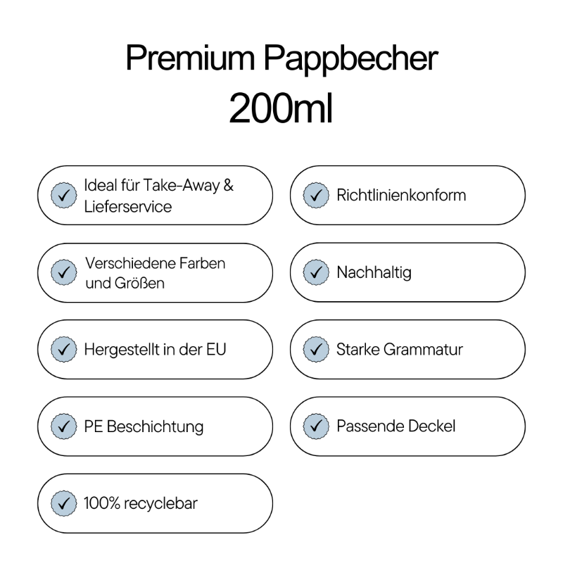 Pappbecher Take away Kaffee Espresso