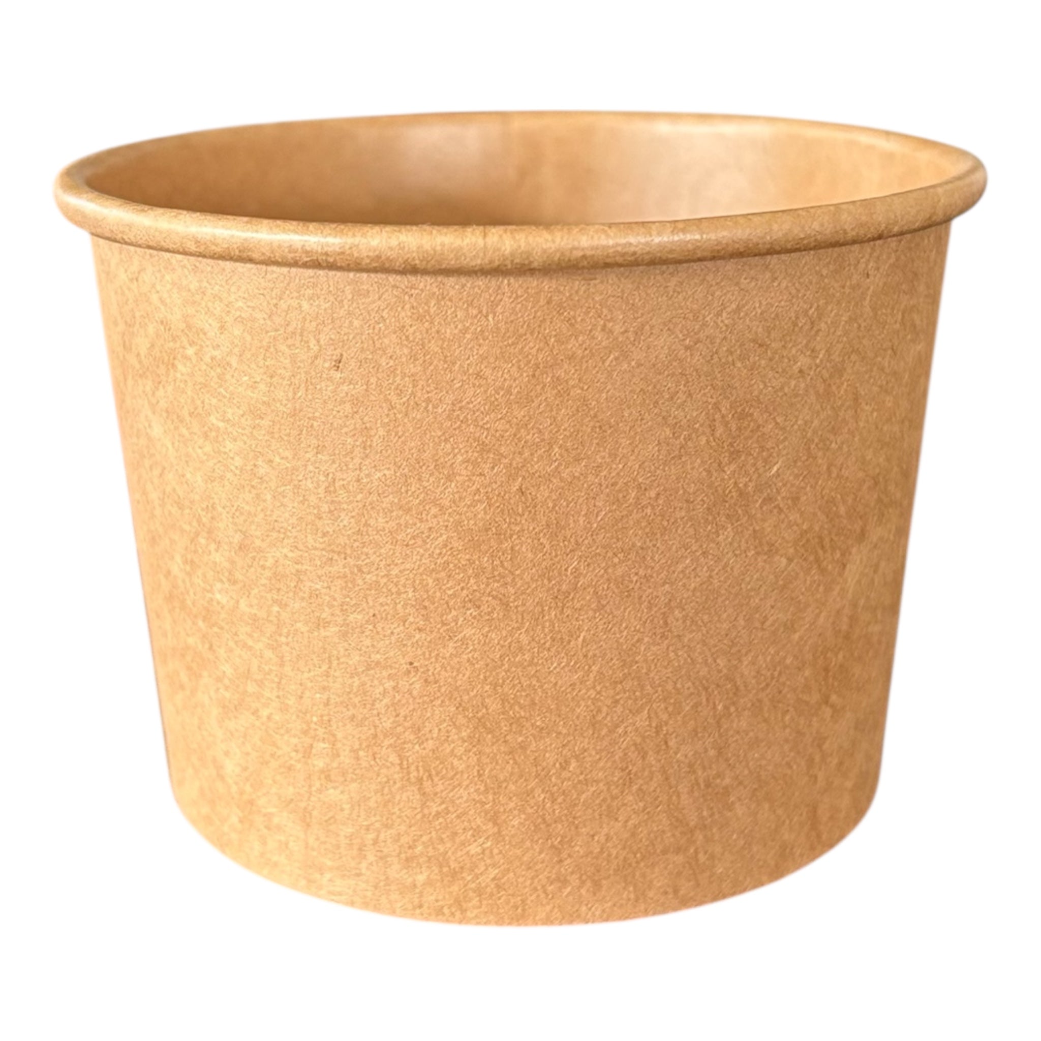 Eisbecher 330 ml aus Kraftpapier – Nachhaltiger Dessertbecher für Eis & To-go