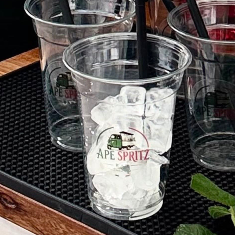 transparente Stickder_mit deinem Logo_ProPacking