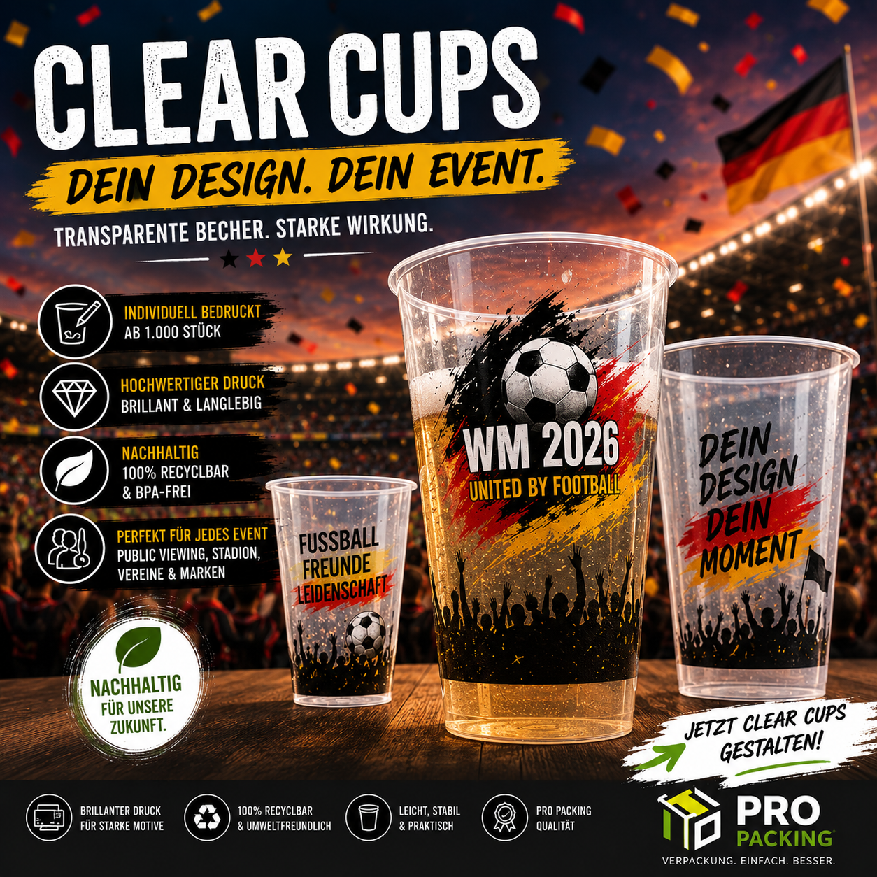 clear cups wm 2026