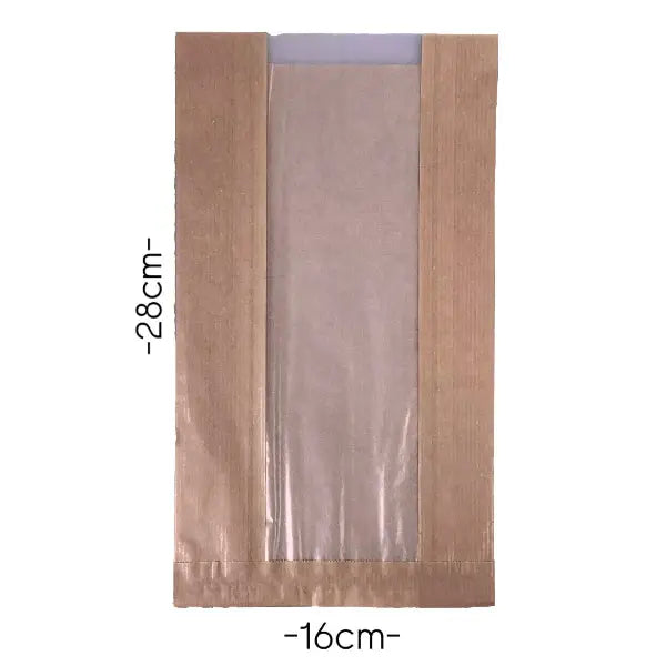 Brötchentüten mit Sichtfenster im Großhandel von pro-packing.de – hygienisch, fettabweisend und perfekt zur ansprechenden Präsentation von Brötchen, Croissants und Backwaren.