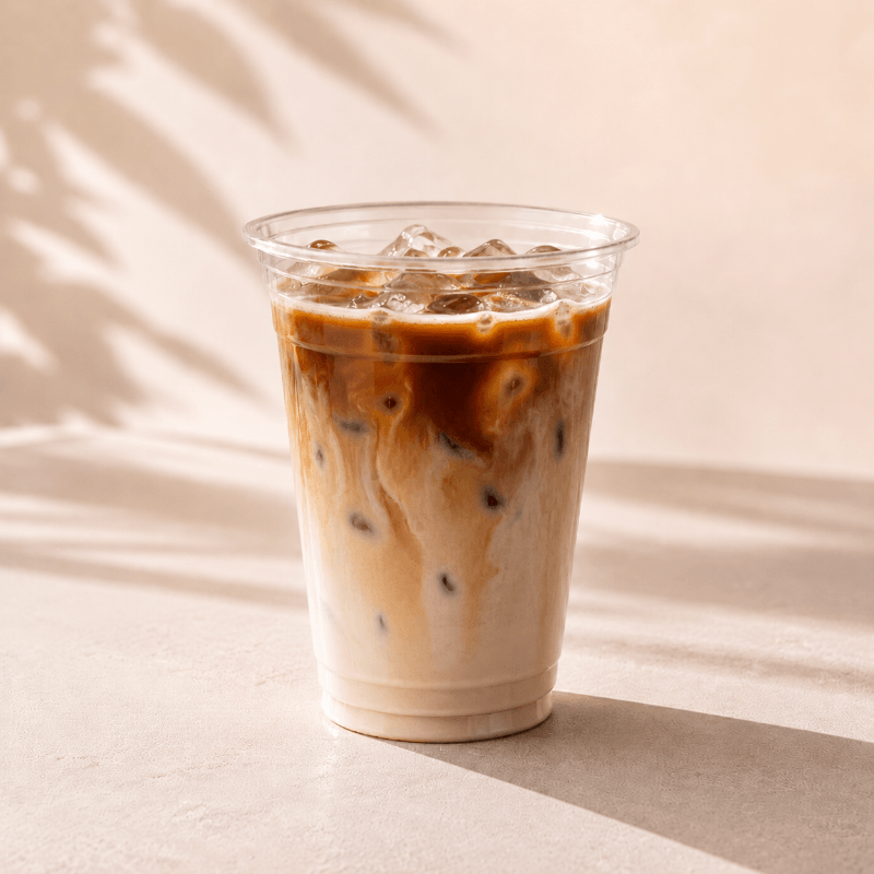 Iced Coffee im transparenten Clear Cup 400 ml