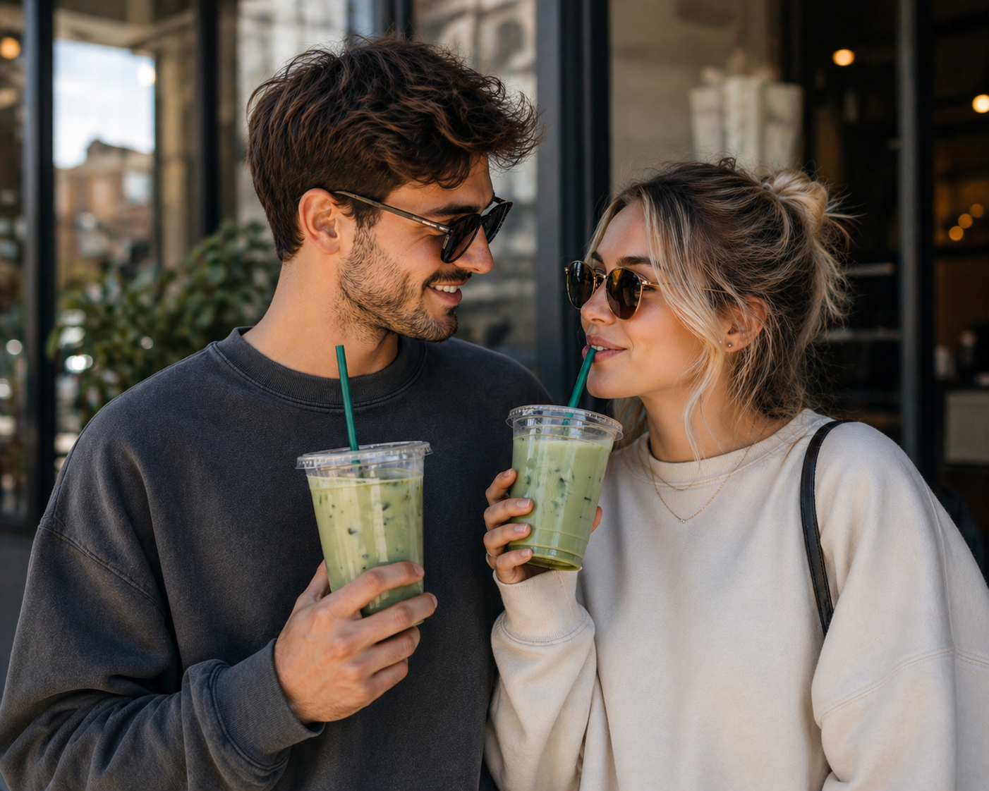 Clear Cup_durchsichtige Becher_Smoothie_Matcha_ProPacking