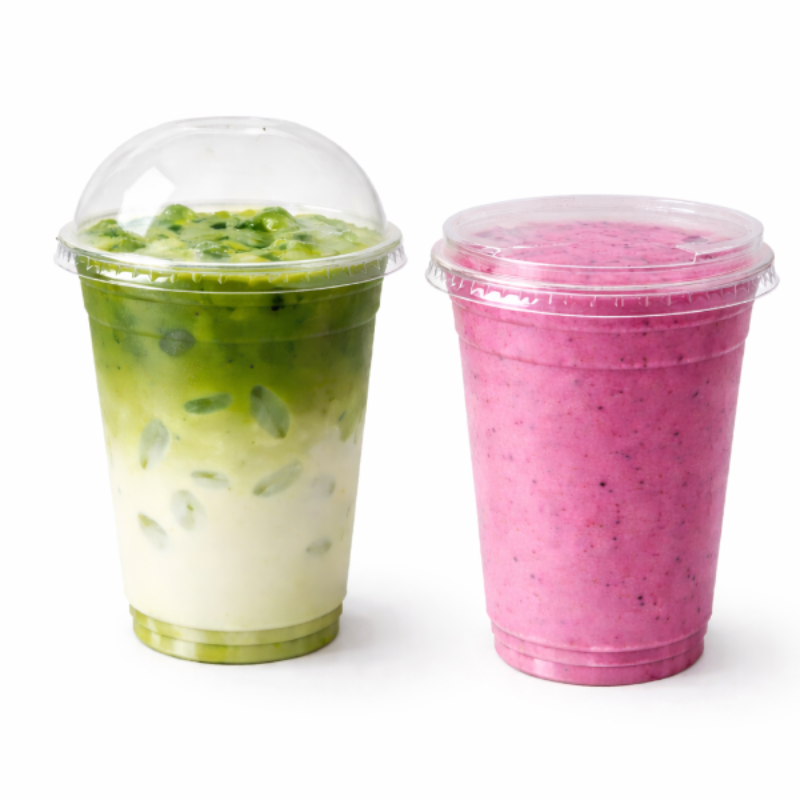 Clear Cups_durchsichtige Becher_matcha Becher von ProPacking