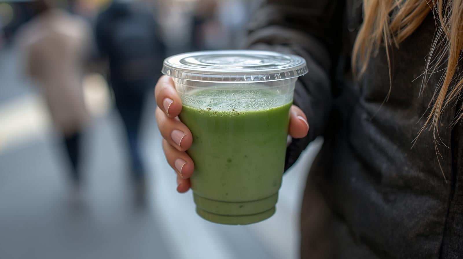 Matcha Becher_SMoothie Becher_Clear Cup_ProPacking