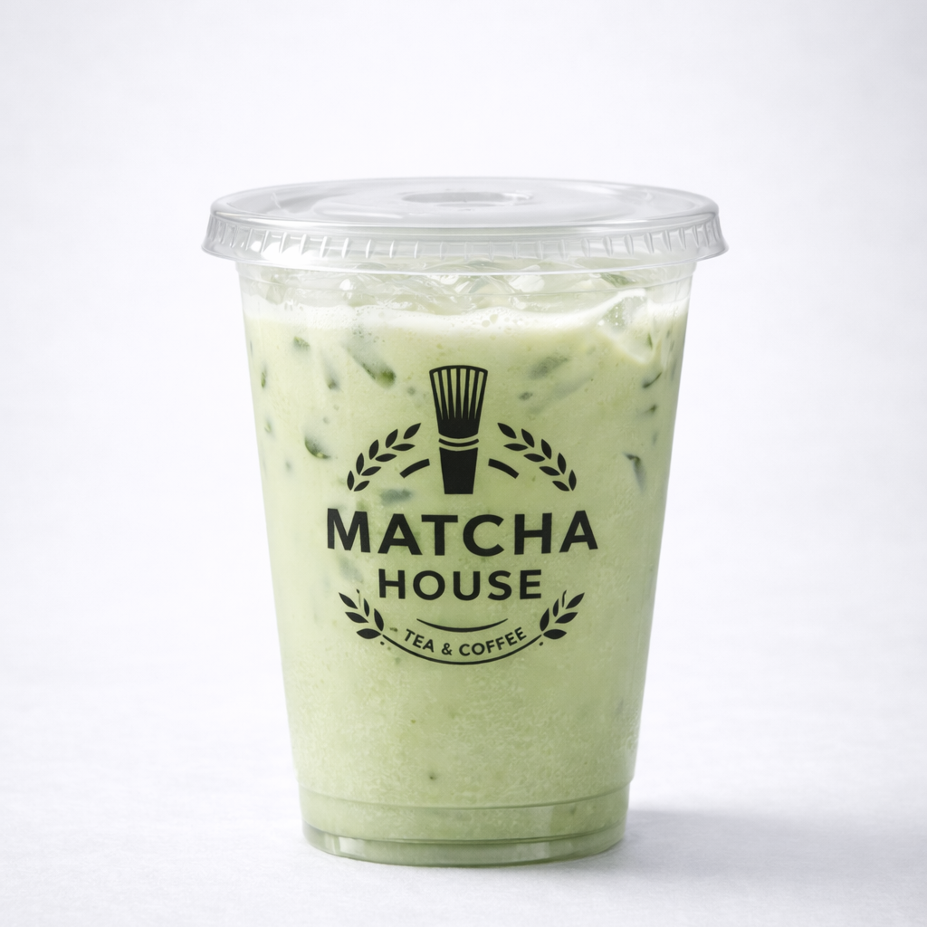 Matcha Becher_Smoothie Becher_Clear Cups bedruckt_ProPacking