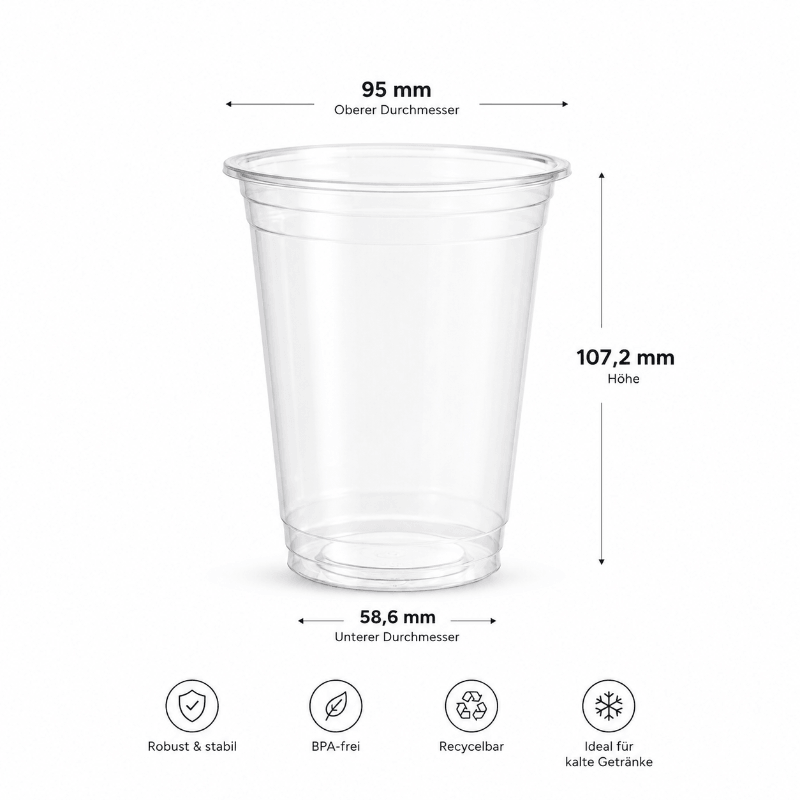 Clear cup 300 ml