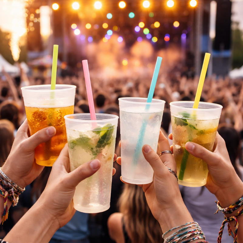 Mehrweg und Einweg Verpackungen für Festival und Großveranstaltungen_ProPacking