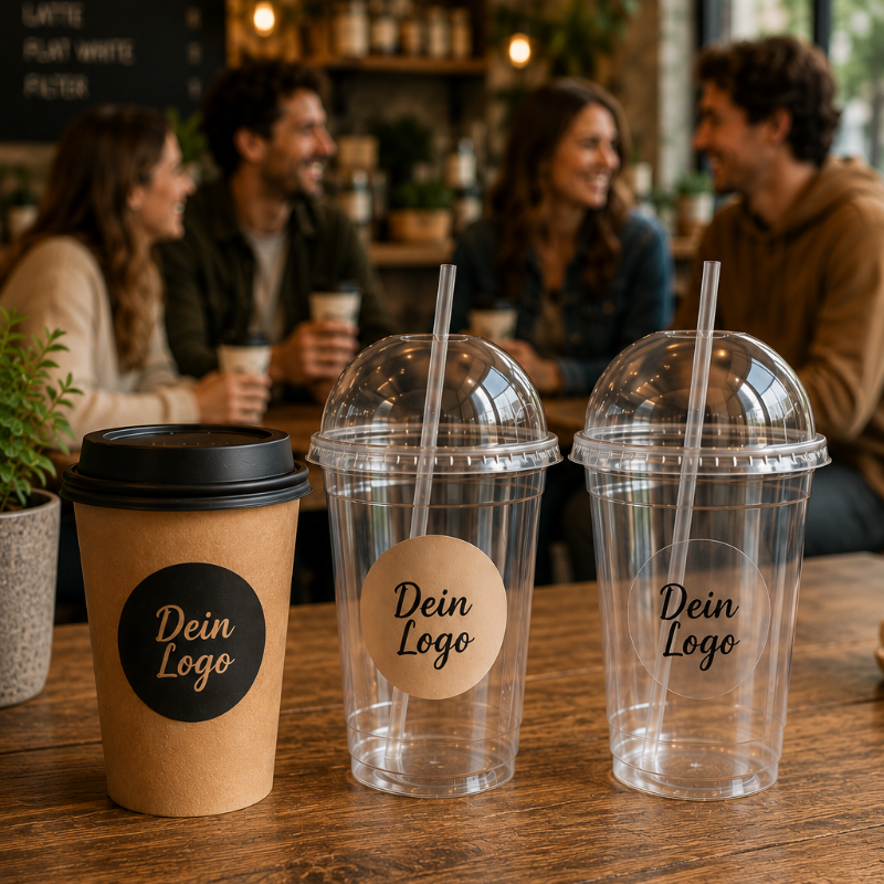 Sticker mit deinem Logo_Pappbecher_ClearCups_ProPacking