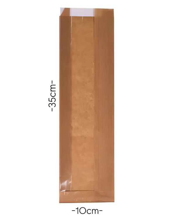 Brötchentüten aus Papier – fettabweisend, lebensmittelecht und ideal für Bäckerei, Imbiss oder Café zum Verpacken von Backwaren.