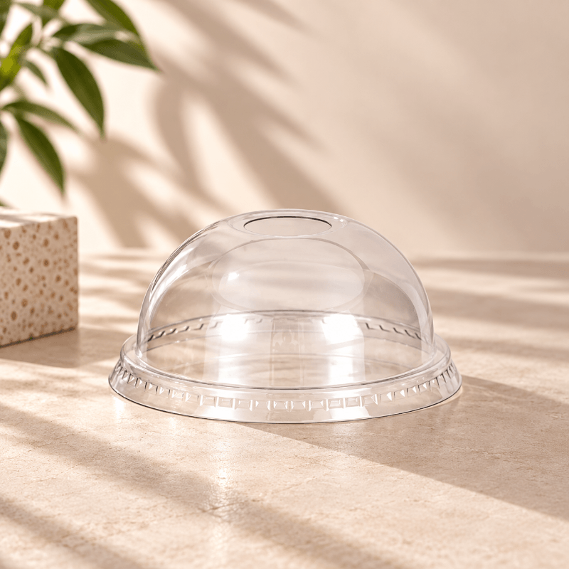 Transparenter Domdeckel Ø 95 mm für Clear Cups