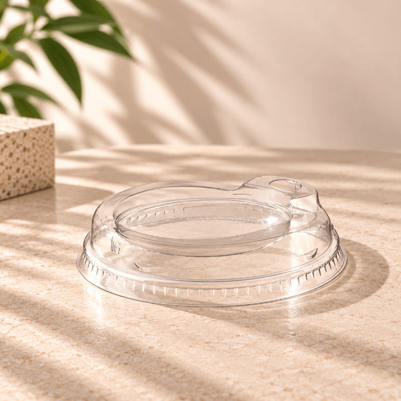 Transparenter Trinkdeckel Ø 95 mm für Clear Cups